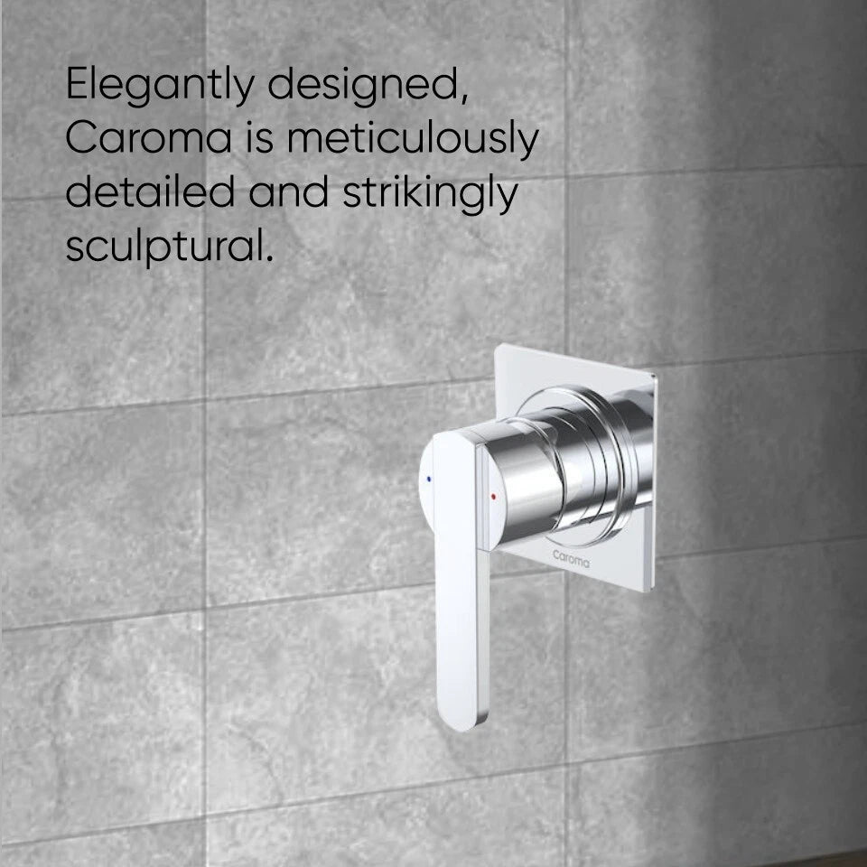 Caroma Saracom Bath/Shower Mixer Tap Trim Kit - Chrome
