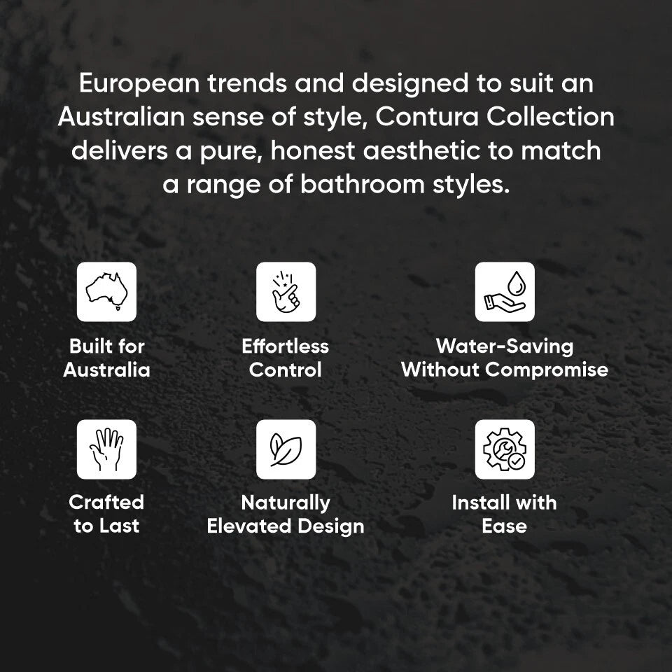 Caroma Saracom Bath/Shower Mixer Tap Trim Kit - Chrome