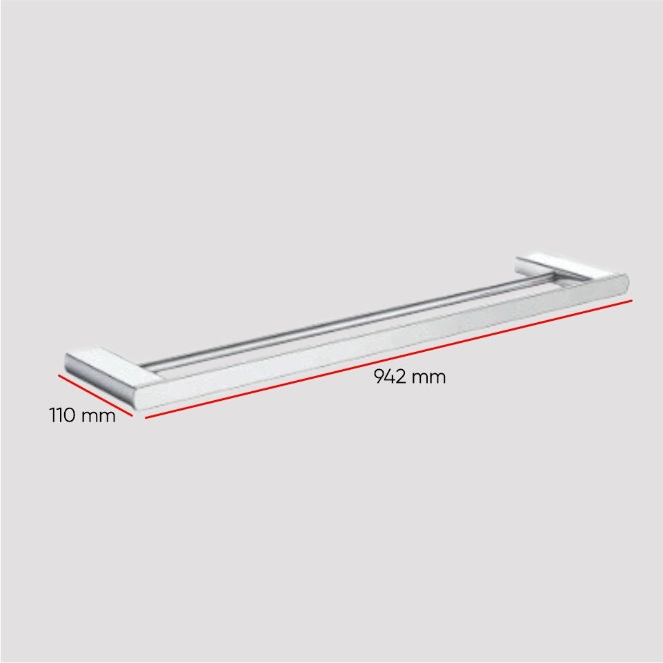 Caroma Methven Waipori Double Towel Rail (900mm)