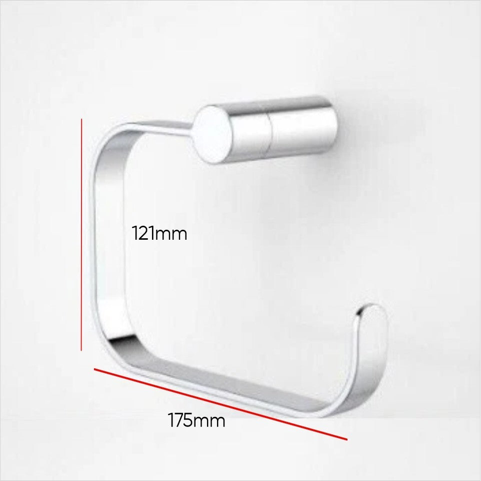 Dorf Villa Towel Ring Holder - Chrome