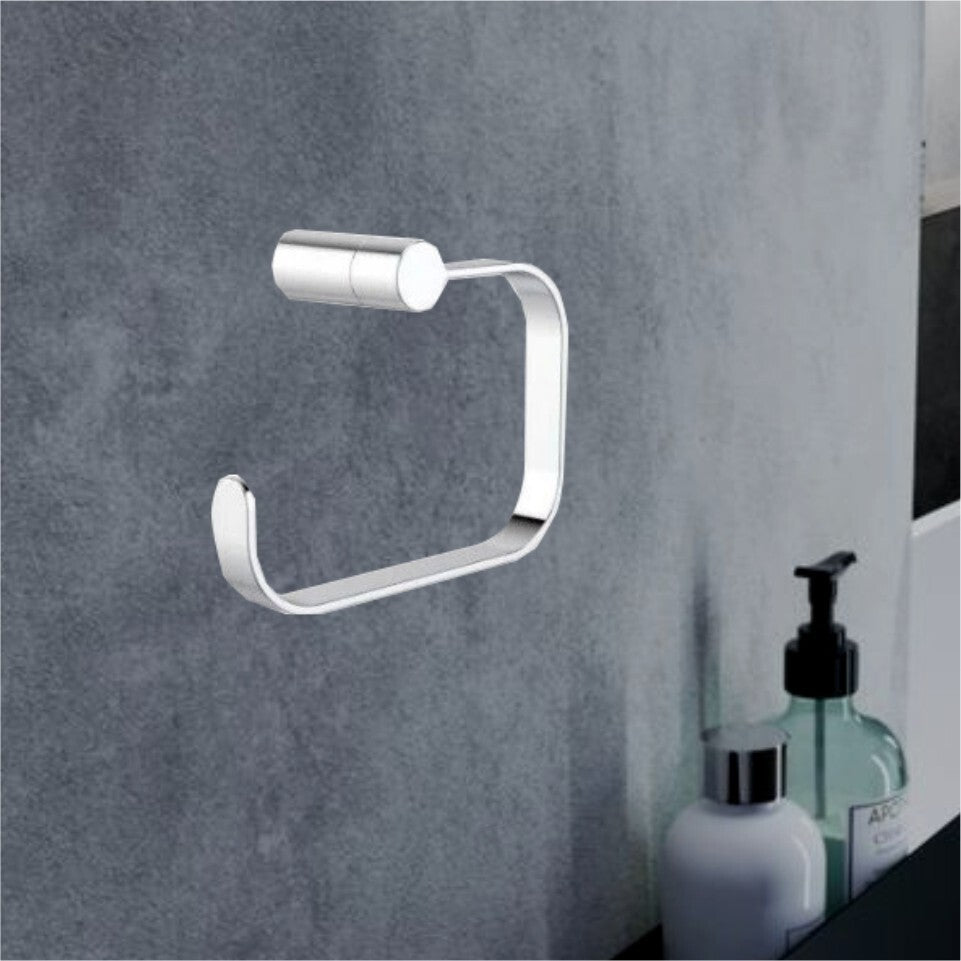 Dorf Villa Towel Ring Holder - Chrome