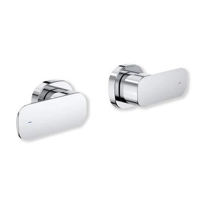 CAROMA Contura Wall Top Assemblies Tap Chrome