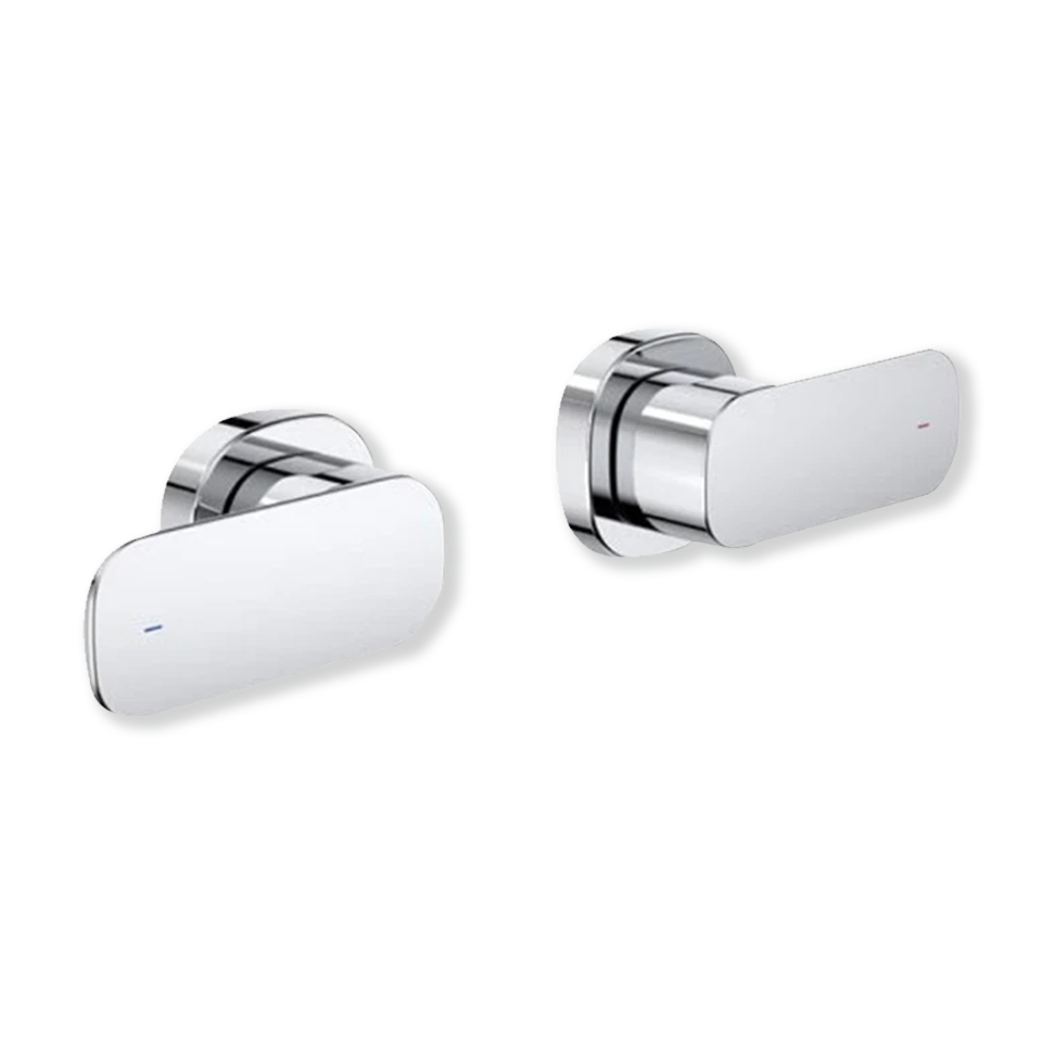 CAROMA Contura Wall Top Assemblies Tap Chrome