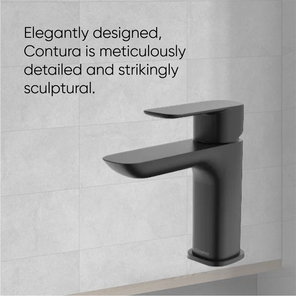 Caroma Basin Mixer - Black