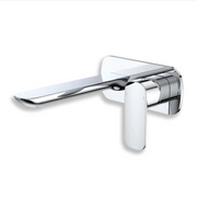 Caroma Contura Wall Basin/Bath Mixer - Chrome