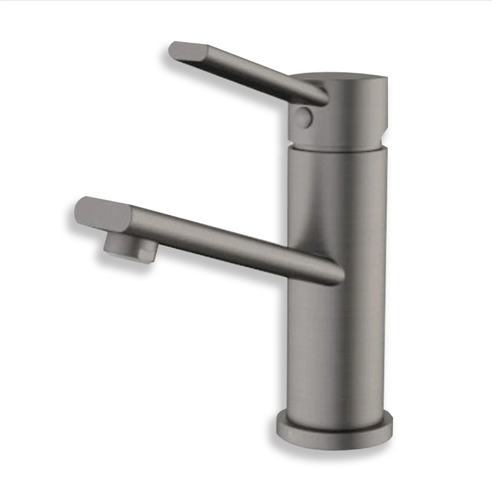 Caroma Dorf Villa Basin Mixer - Gunmetal Grey