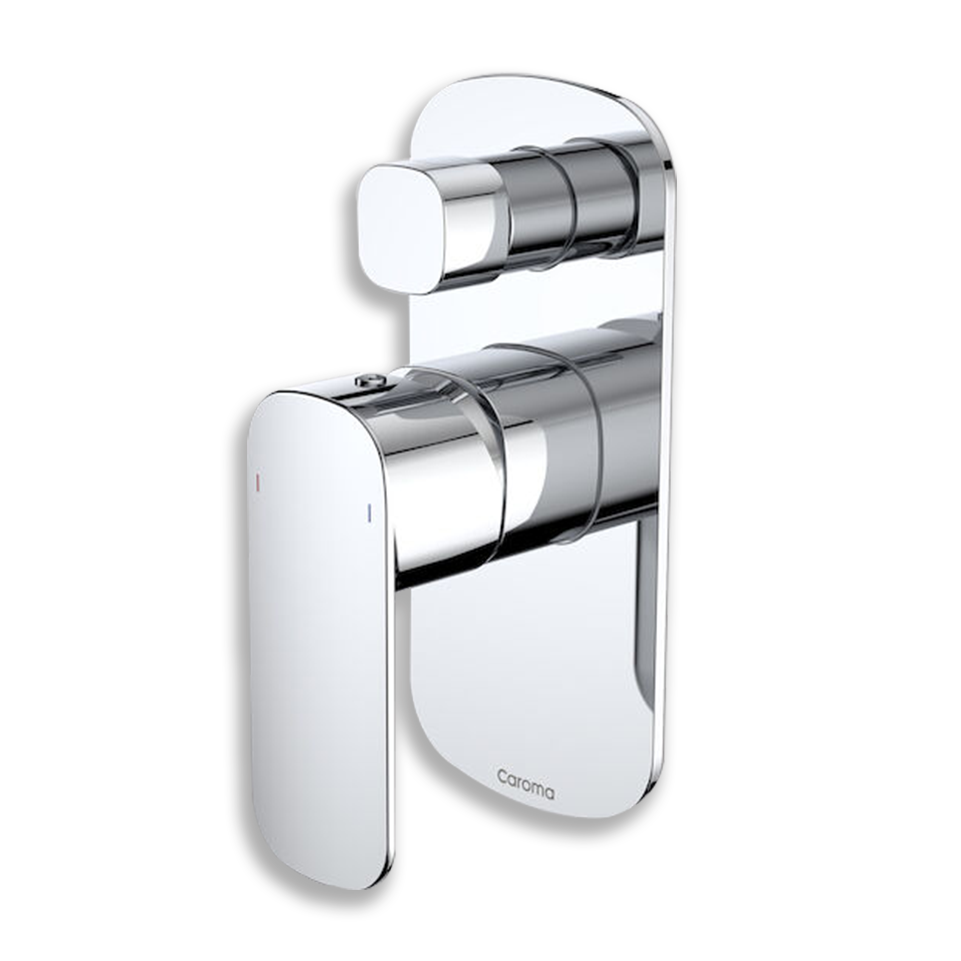 Caroma Contura Bath/Shower Mixer with Diverter - Chrome