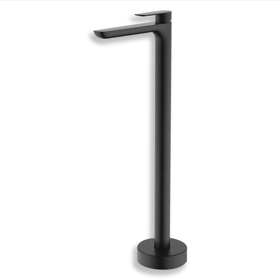 Caroma Contura Freestanding Bath Filler - Black