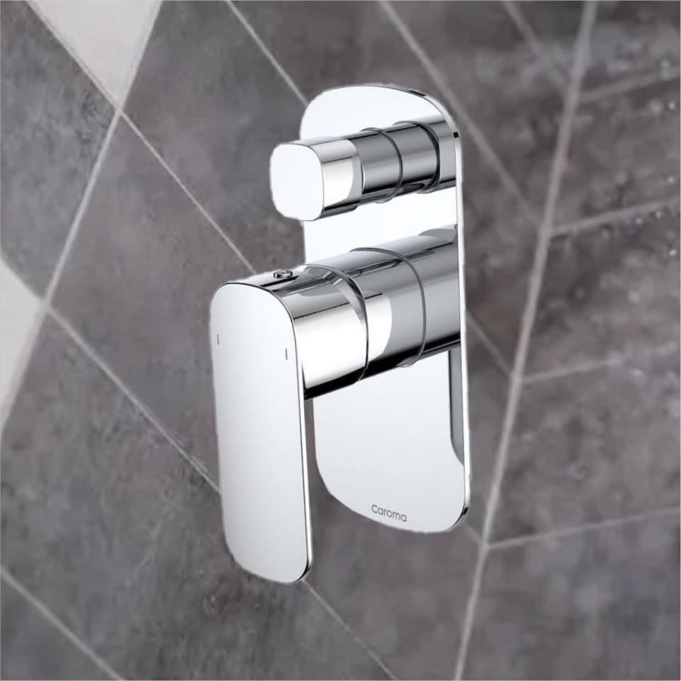 Caroma Contura Bath/Shower Mixer with Diverter - Chrome