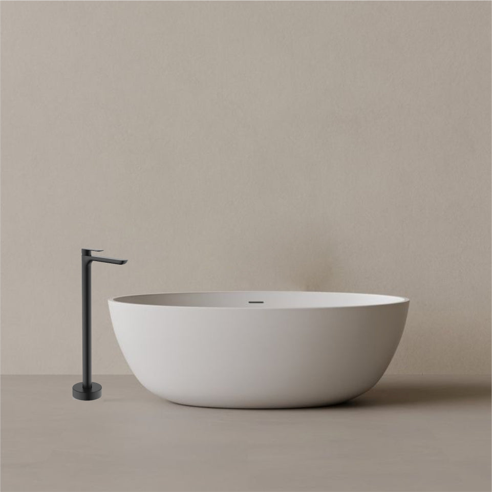 Caroma Contura Freestanding Bath Filler - Black