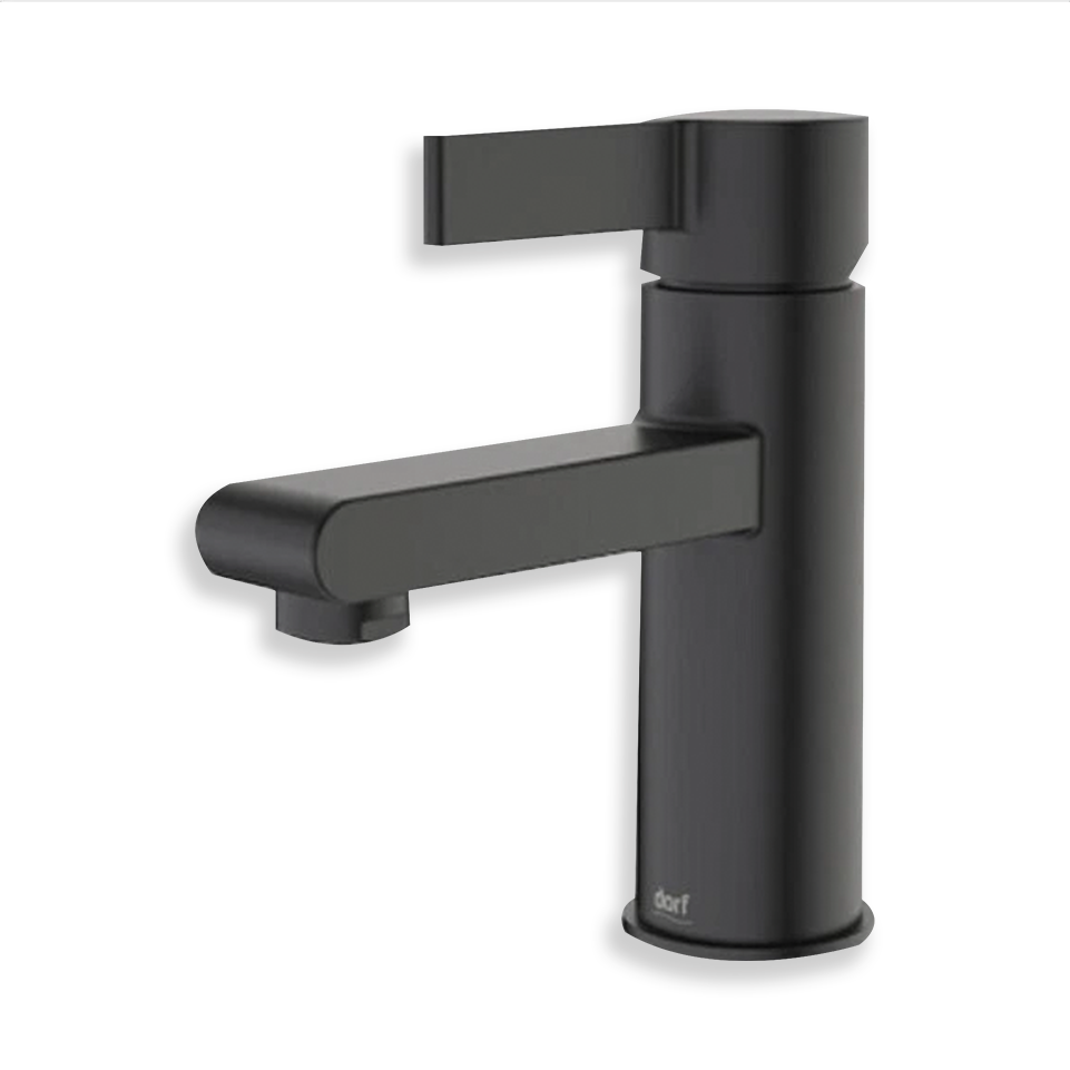 Dorf Enigma Basin Mixer Black