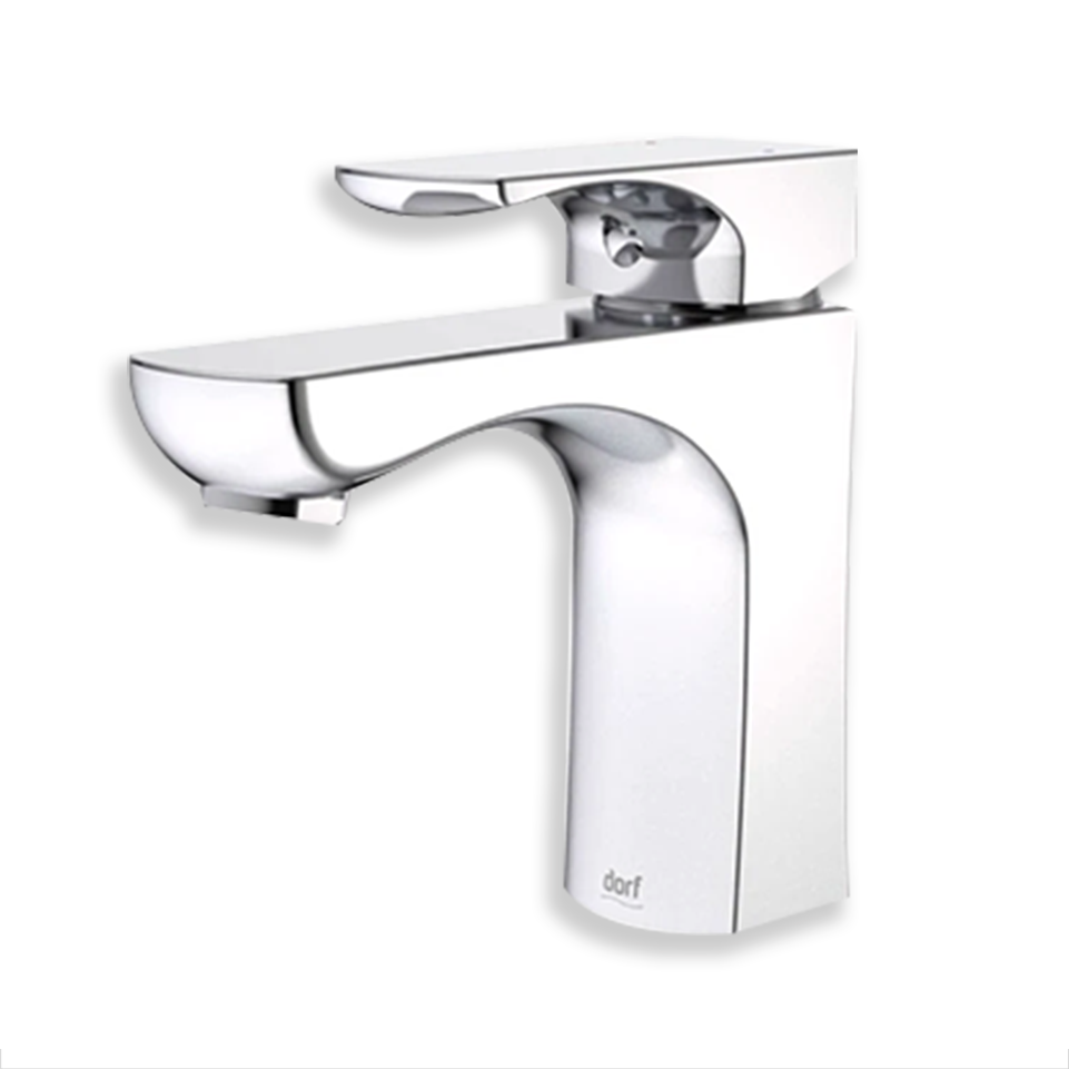 Dorf Napoleon Basin Mixer Tap - Chrome