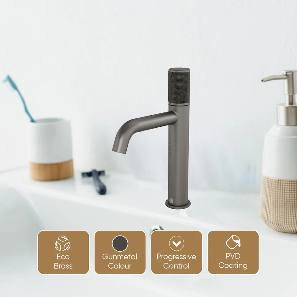 Gunmetal Progressive Basin Mixer Bundle