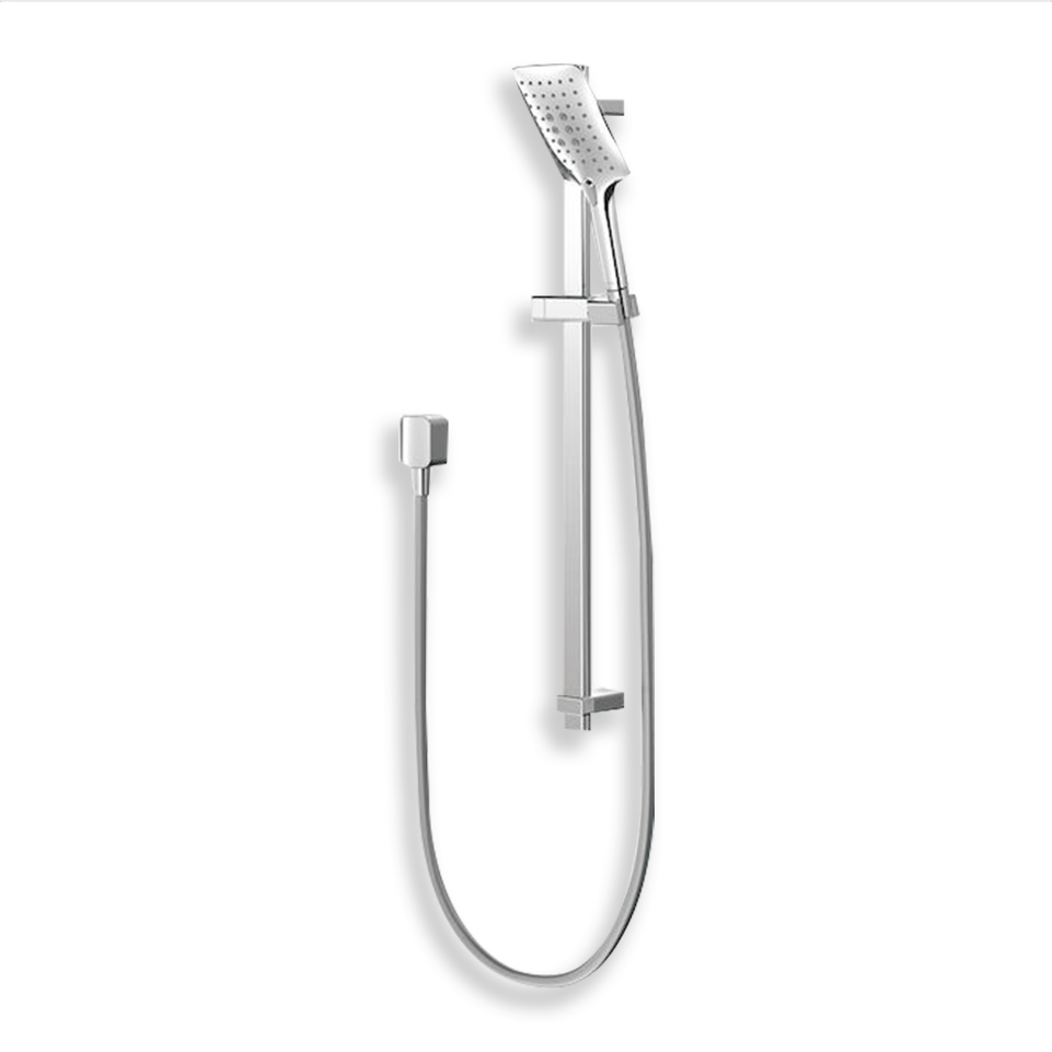 Methven Easy-Click Rail Shower - Airstream 3-Function Chrome