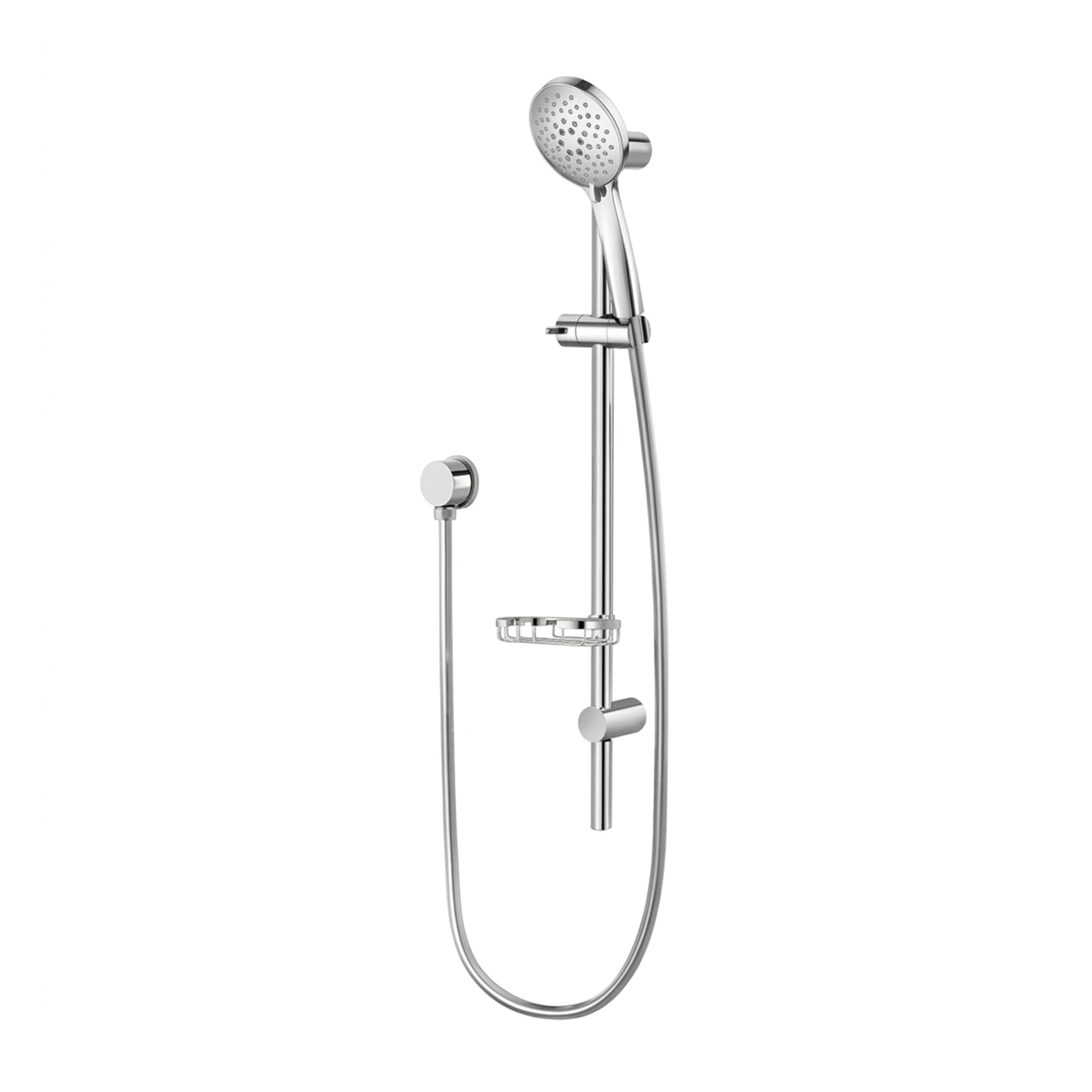 Methven Genoa G5 Brass Rail Bath/Shower - Chrome