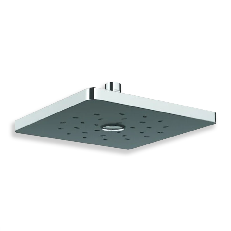 Square Overhead Shower (230mm) - Chrome Finish