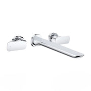 Caroma Contura Wall Basin/Bath Set - Chrome