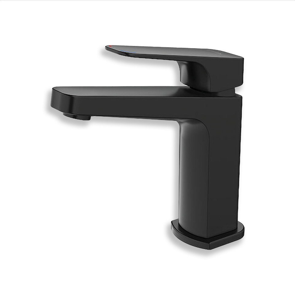 Waipori Basin Mixer - Matte Black