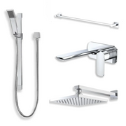 Chrome Bathroom Tapware & Shower Bundle