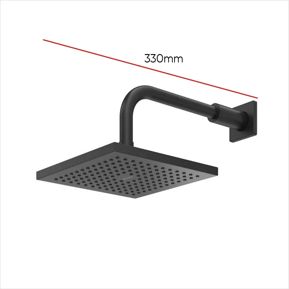 Matte Black Bath Filler & Tapware Set