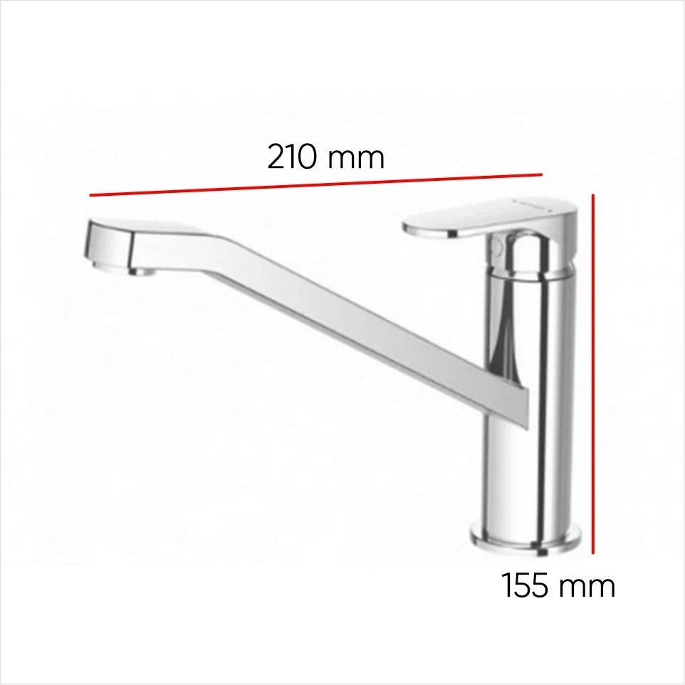 Caroma Methven Kent Sink Mixer Tap - Chrome (03-9876, WELS 5 Star)