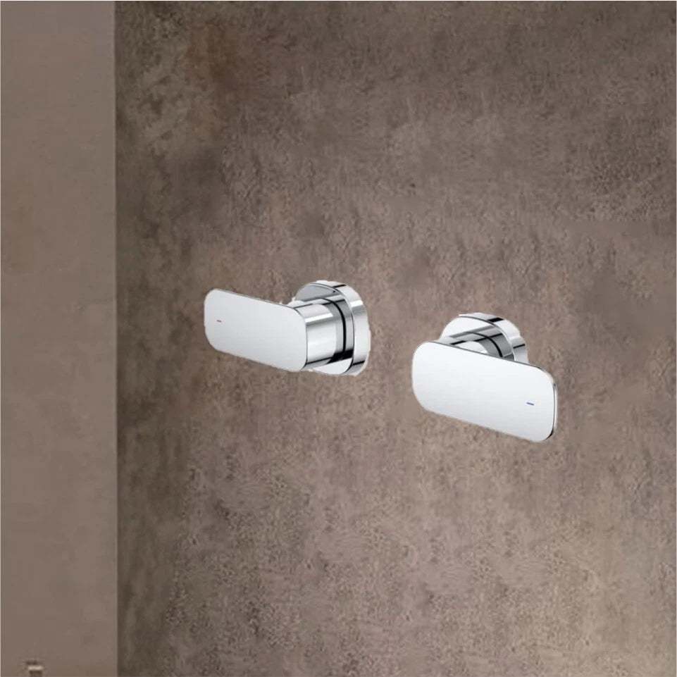 CAROMA Contura Wall Top Assemblies Tap Chrome
