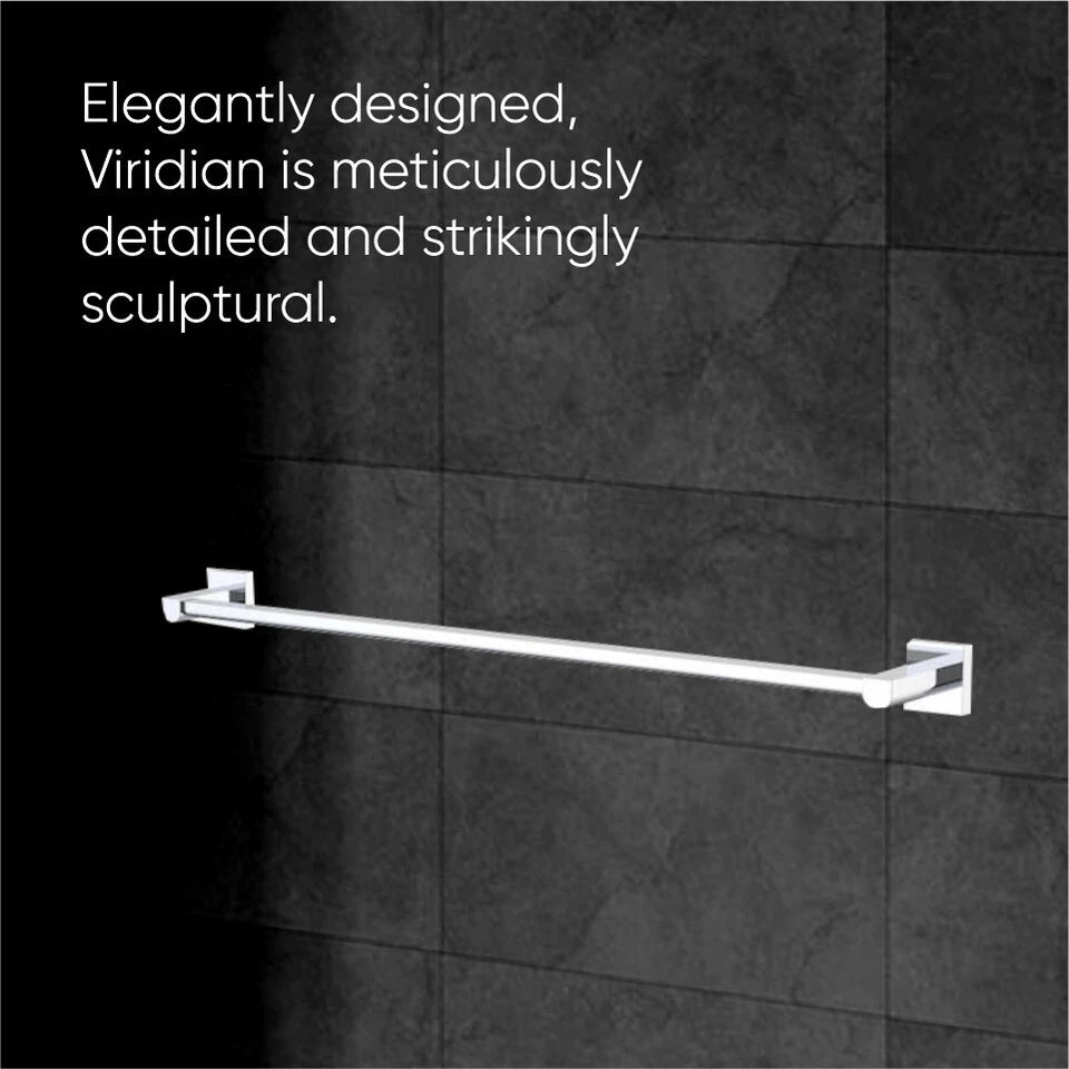 Dorf Viridian Single Towel Rail