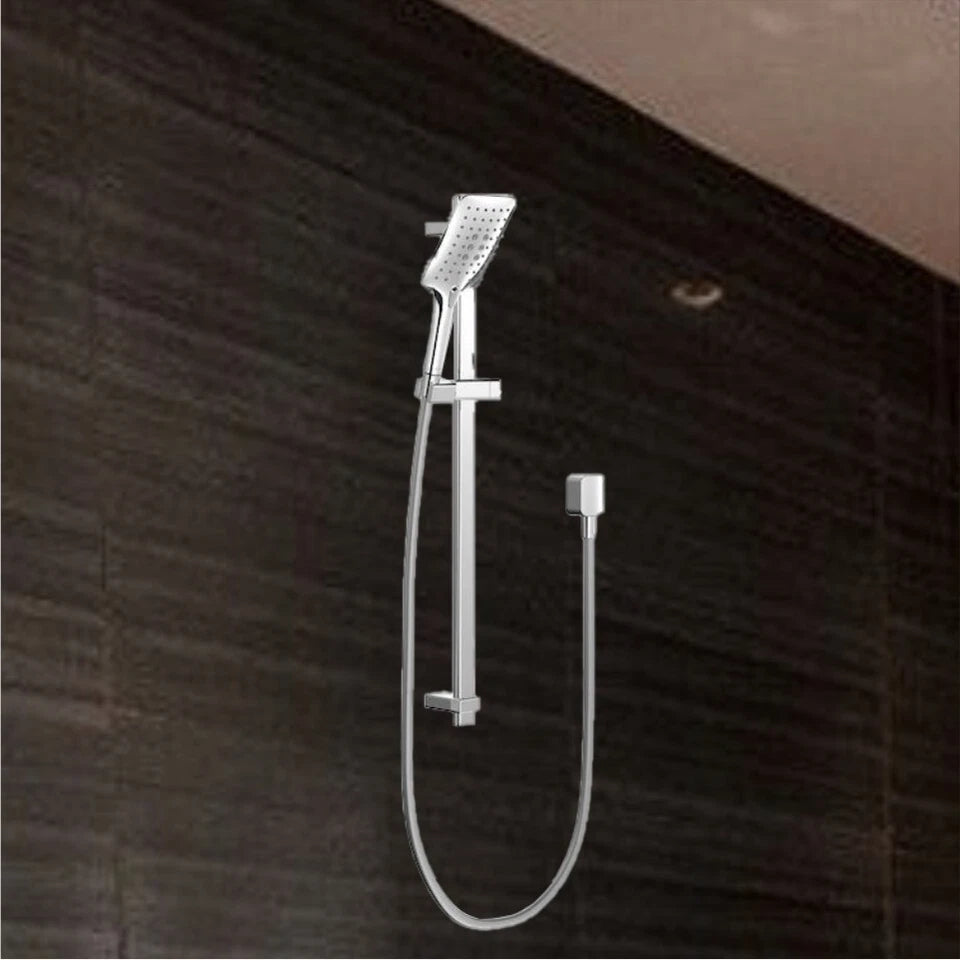 Methven Easy-Click Rail Shower - Airstream 3-Function Chrome