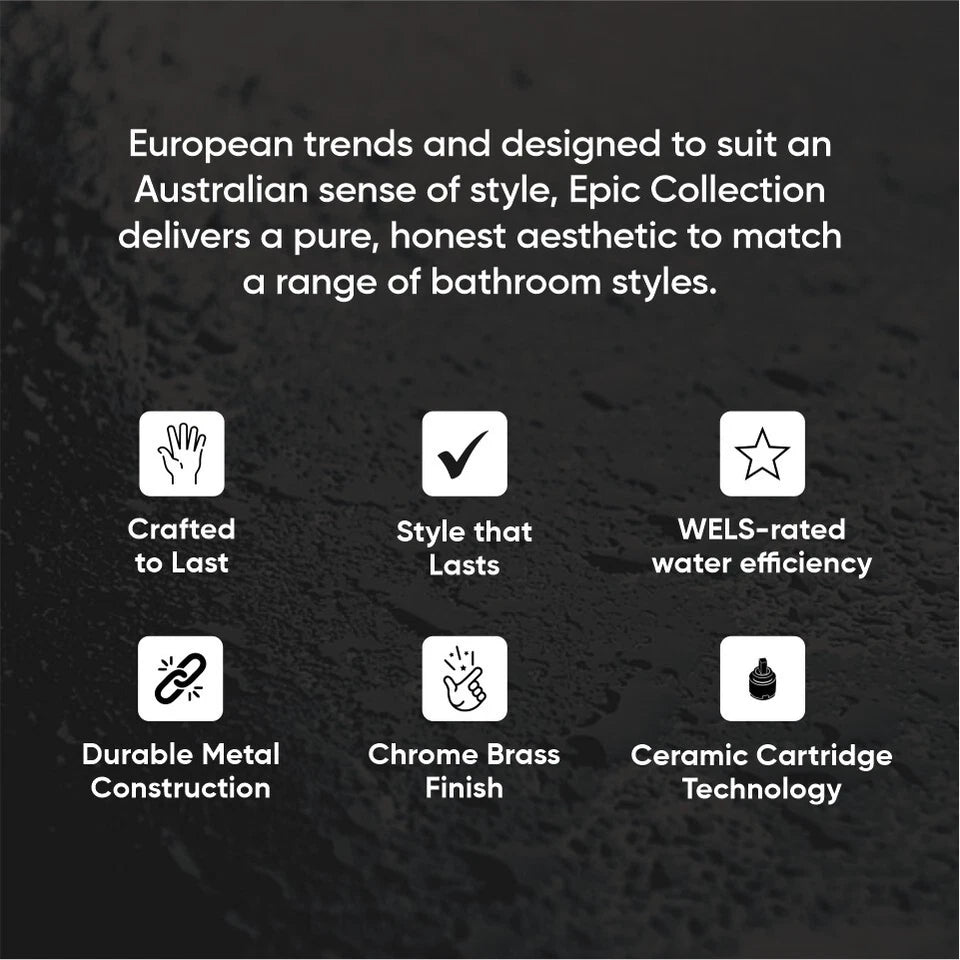 Dorf Epic Cool Start Basin Mixer