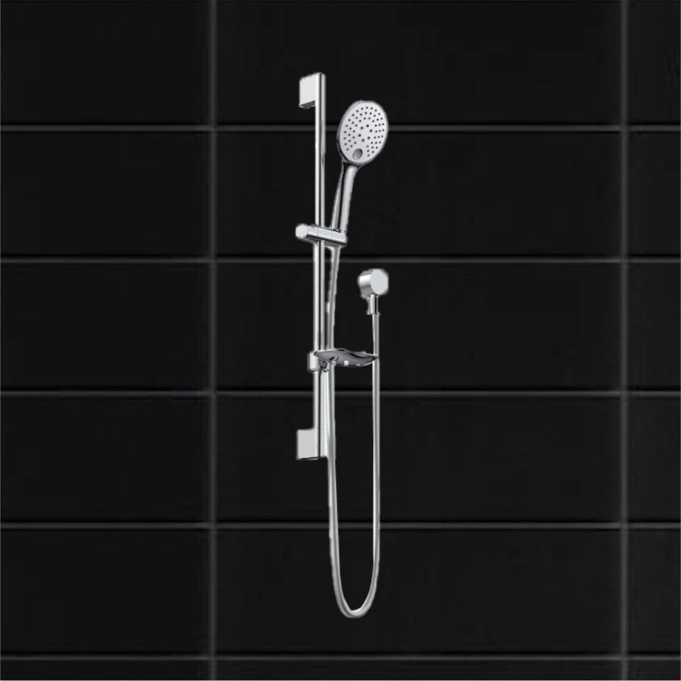 CAROMA PIN RAIL BATH SHOWER Multifunction White