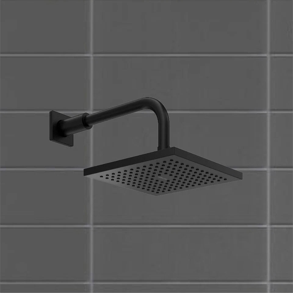 Methven Rere Wall Bath/Shower - Straight Arm Matte Black