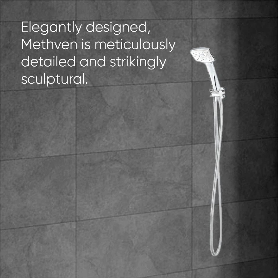 Methven Waipori Hand Bath/Shower - Satinjet White