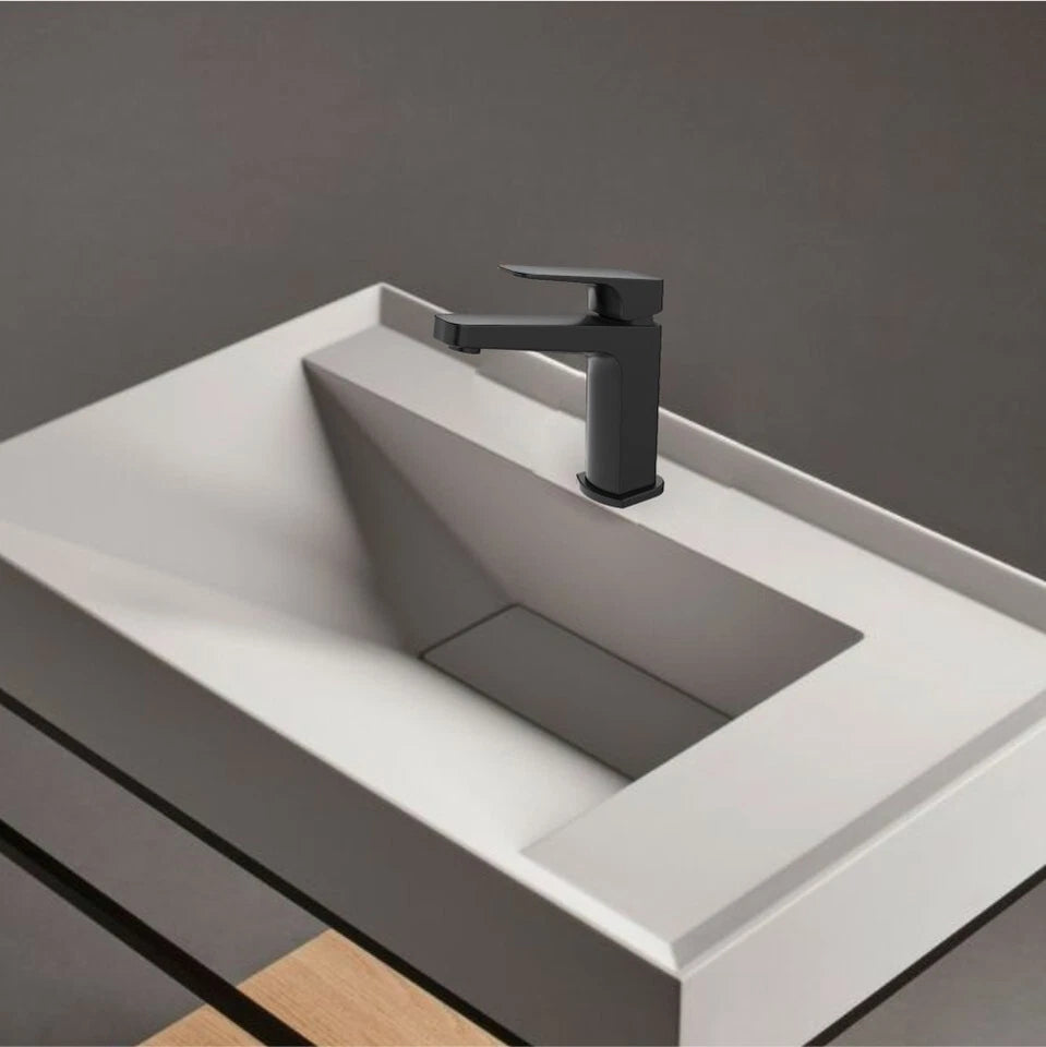 Waipori Basin Mixer - Matte Black
