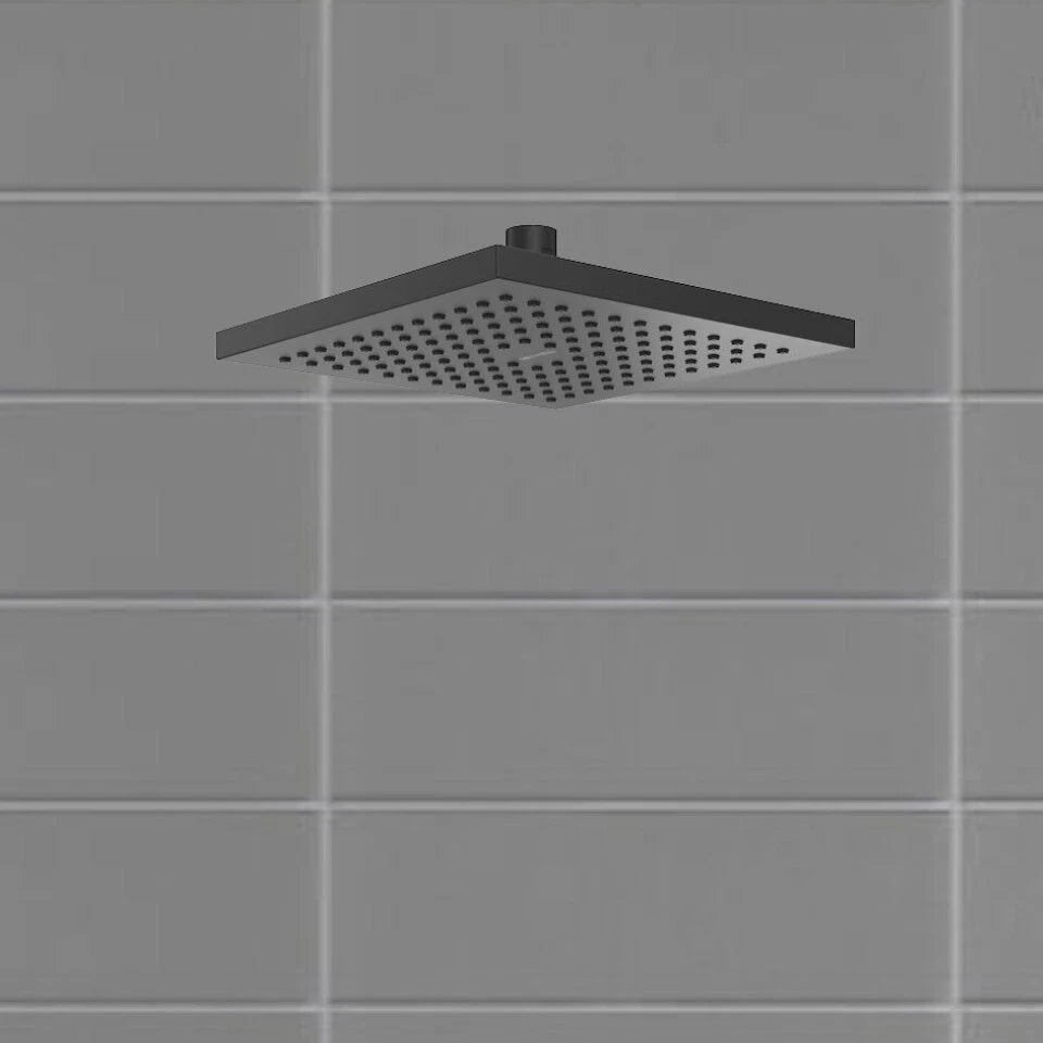 Methven Rere Overhead Shower (200mm) - Matte Black
