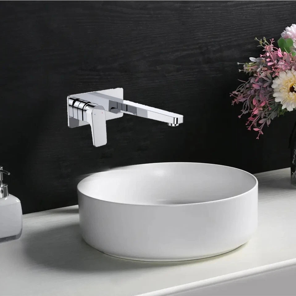 Caroma Morgana Wall Basin/Bath Mixer Tap