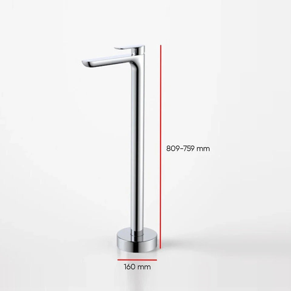 Chrome Complete Tapware & Bath Filler Set Bundle