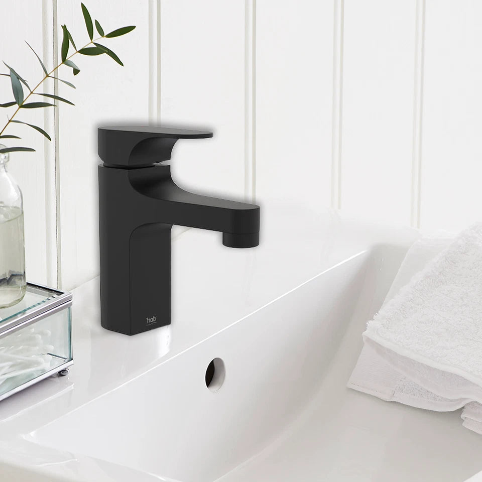 Caroma Viridian Basin Mixer - Black