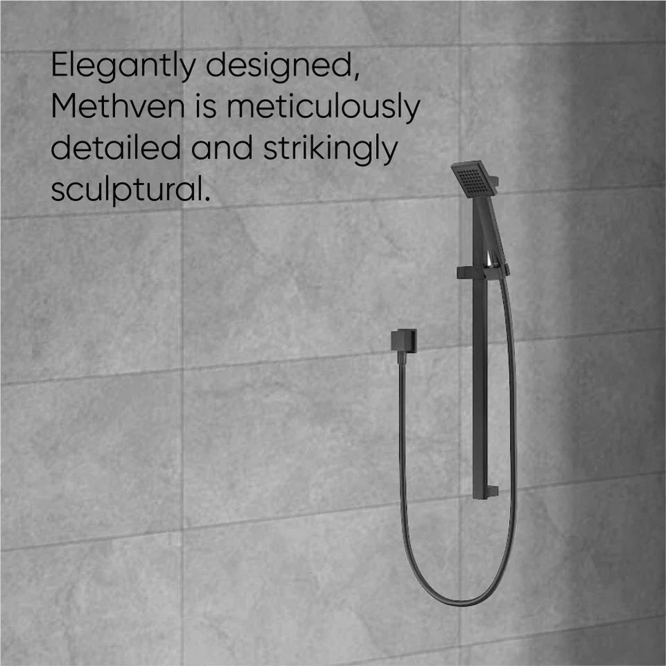 Matte Black Bath Filler & Tapware Set